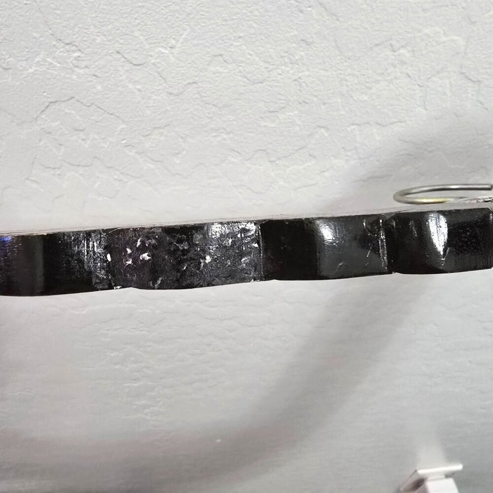 Hand Painted Owl Wooden Decorative Hanger Outstretched Wings Boho - Picture 9 of 13